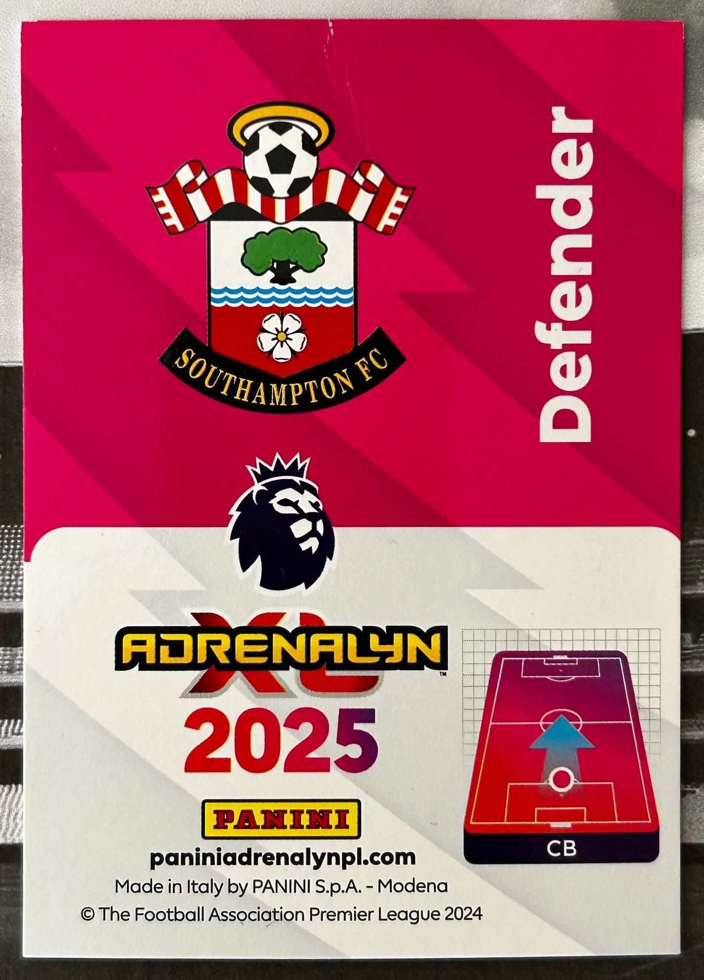 Panini Adrenalyn XL Premier League 2025 - JAN BEDNAREK (SOUTHAMPTON) Limited Edition