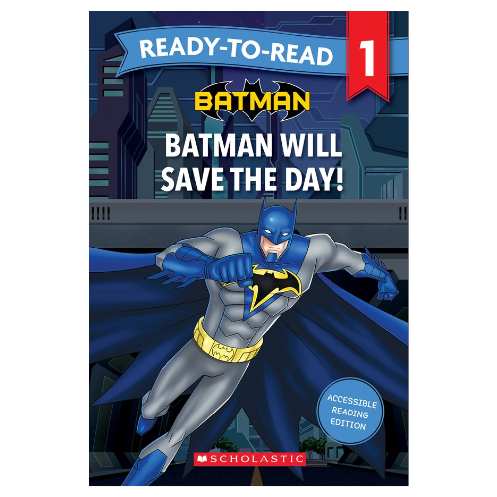 DC Batman BATMAN WILL SAVE THE DAY! - Ready-to-Read Level 1 (2025 Release)