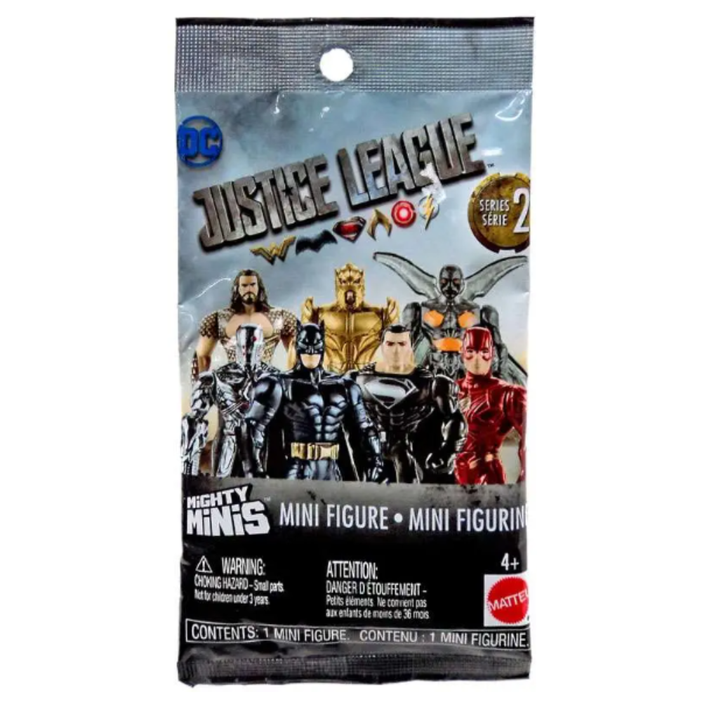 DC Justice League Mighty Minis - SEALED SERIES 2 MYSTERY PACK with 1 Mini Figure
