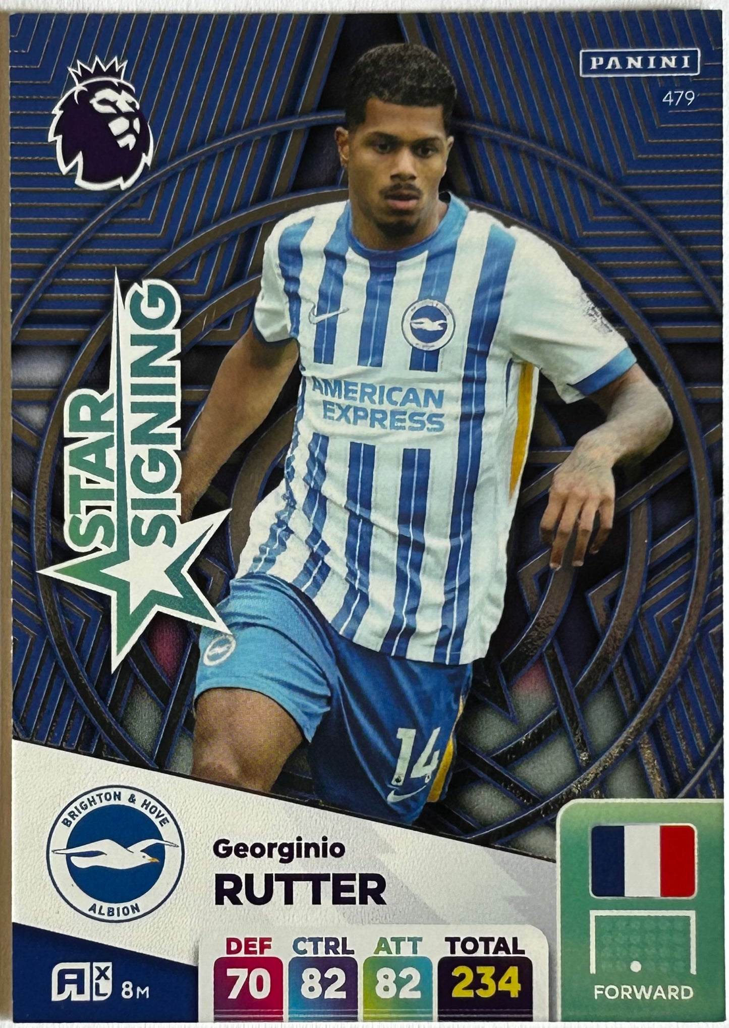 Panini Adrenalyn XL Premier League 2025 - GEORGINIO RUTTER (BRIGHTON) Star Signing 479