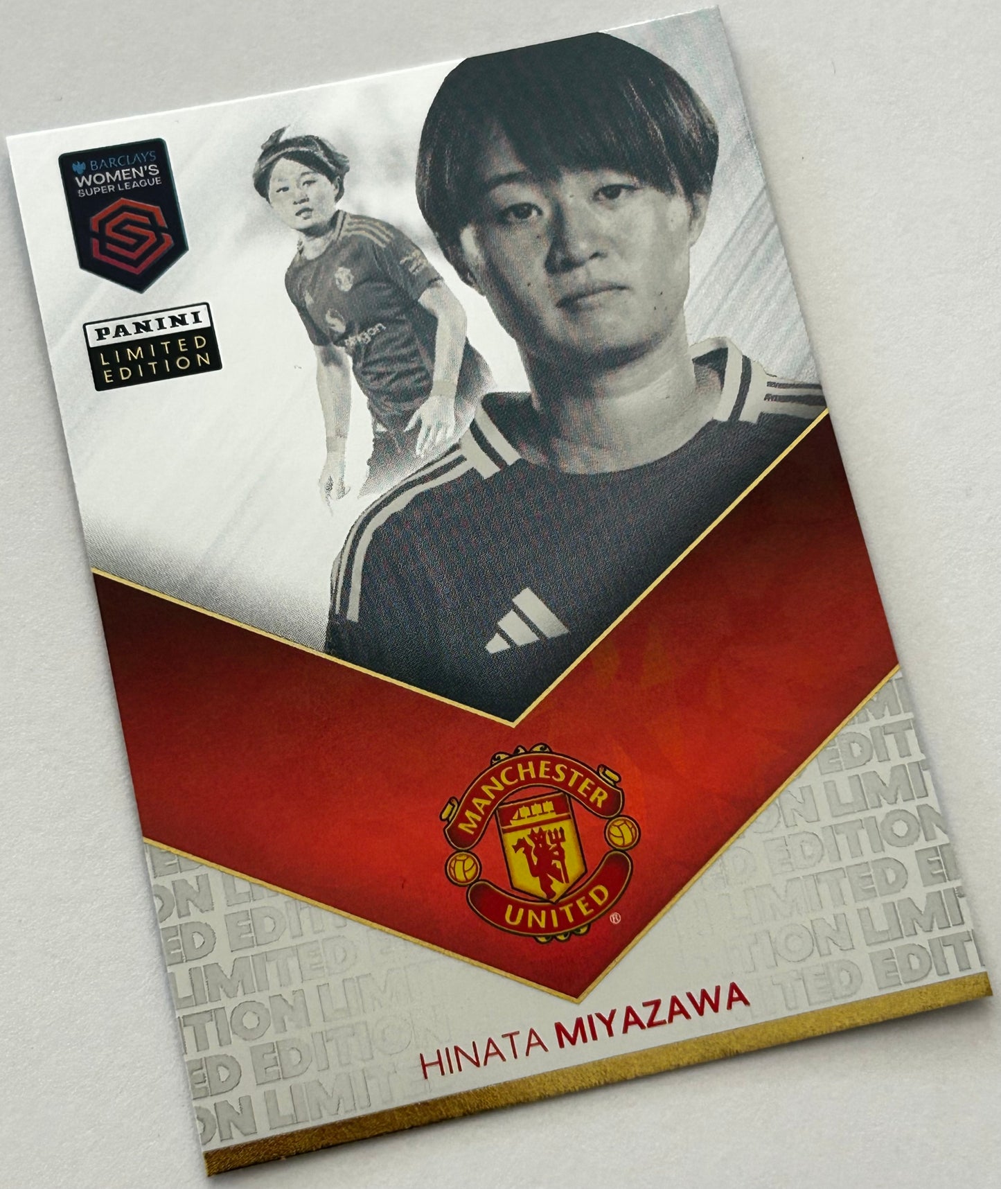 Panini Adrenalyn XL Barclays Women's Super League 2025 - HINATA MIYAZAWA (MANCHESTER UNITED) Limited Edition