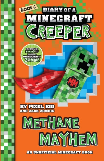 Diary of a Minecraft Creeper Books - METHANE MAYHEM Book 6