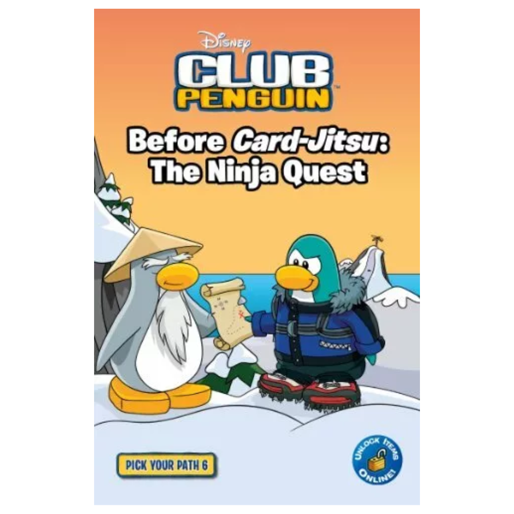 Disney Club Penguin Pick Your Path #6 BEFORE CARD-JITSU: THE NINJA QUEST (Illustrated Paperback)