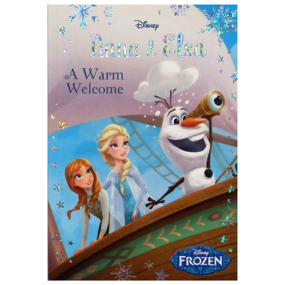 Disney Frozen Book #3 - ANNA & ELSA A WARM WELCOME by David / Robinson (Paperback)