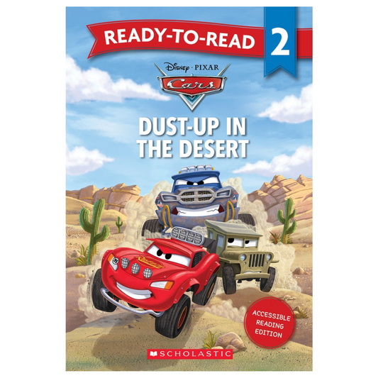 Disney Cars - DUST-UP IN THE DESERT Ready-to-Read Level 2 (2025 Release)