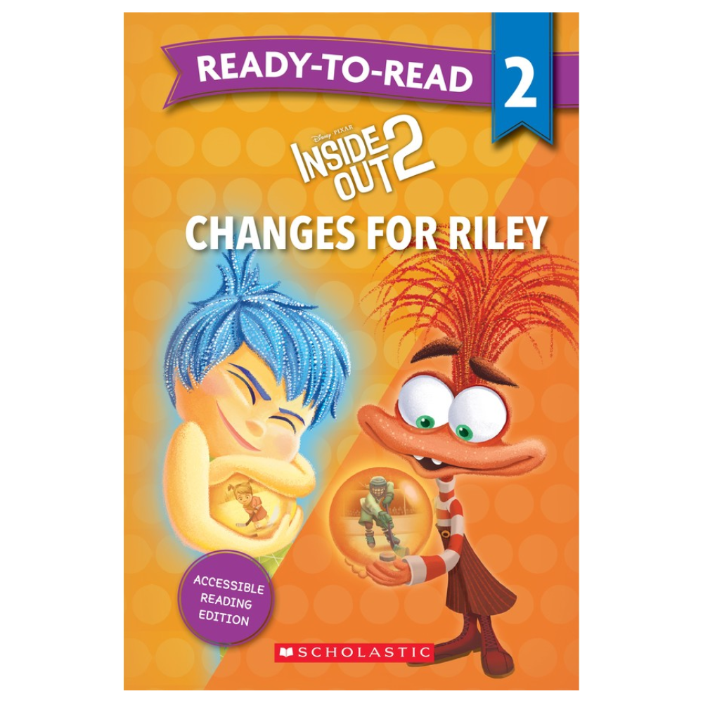 Disney Pixar Inside Out 2 - CHANGES FOR RILEY Ready-to-Read Level 2 (2025 Release)