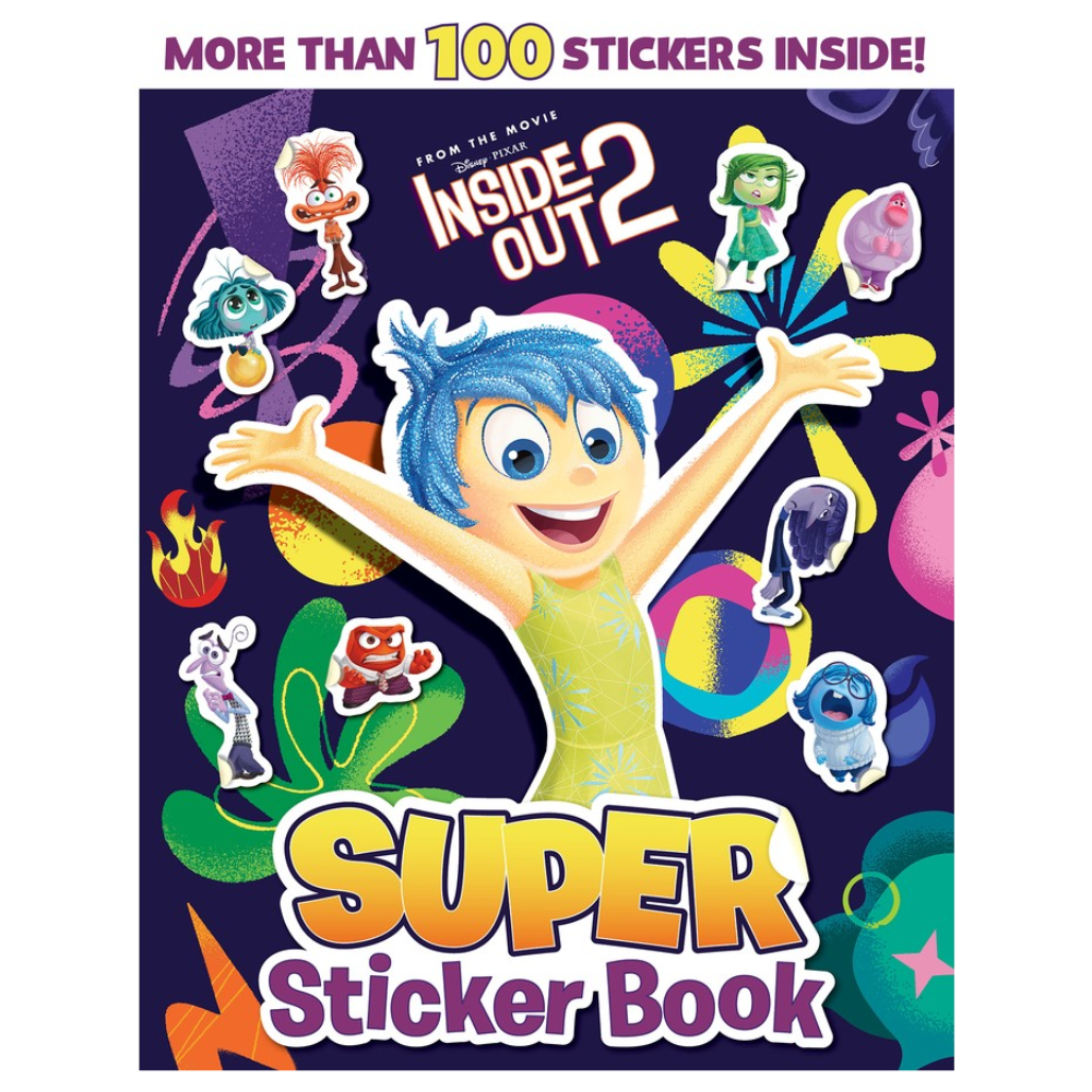 Disney Pixar Inside Out 2 Super Sticker Book