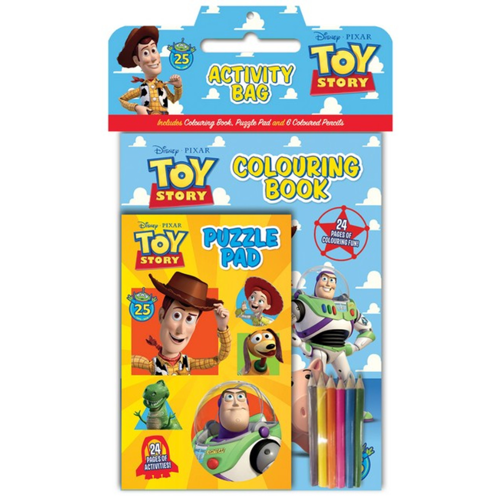 Disney Pixar Toy Story 25 Years Activity Bag (2020 Release)