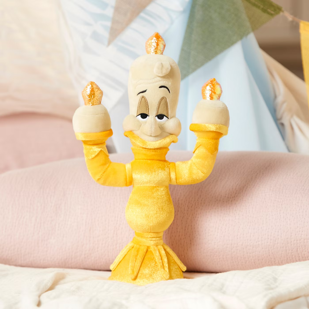 Disney Store Plush - LUMIERE (BEAUTY & THE BEAST) Small 16cm Soft Toy