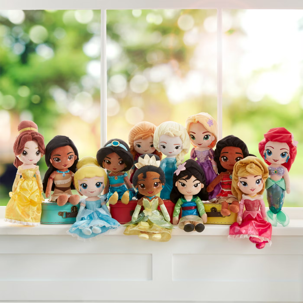Disney Store Plush - BELLE (BEAUTY & THE BEAST) Medium 36cm Soft Toy Doll