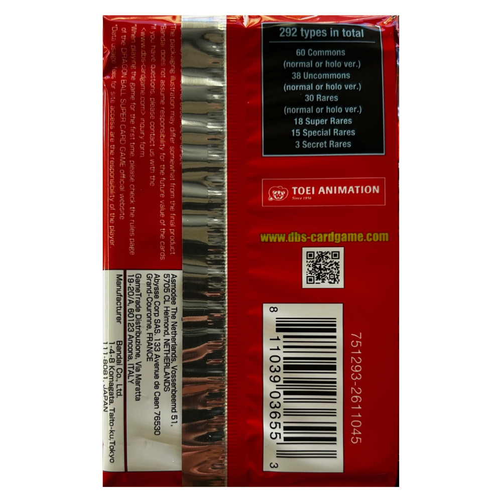 Dragon Ball Super Card Game - Unison Warrior Series 8 (B17) Booster Pack