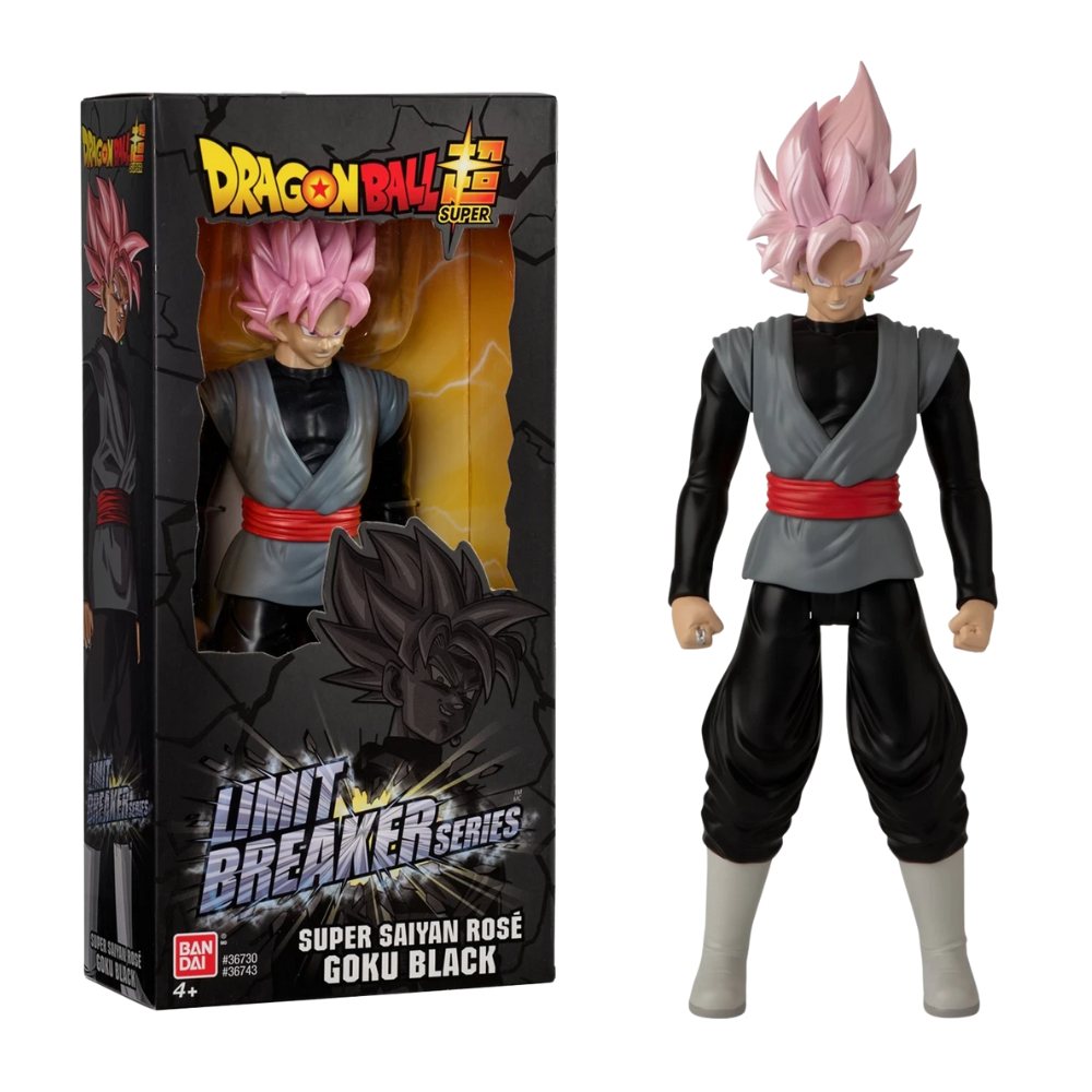 Dragon Ball Super Limit Breaker Series 12" Action Figure - Super Saiyan Rose Goku Black