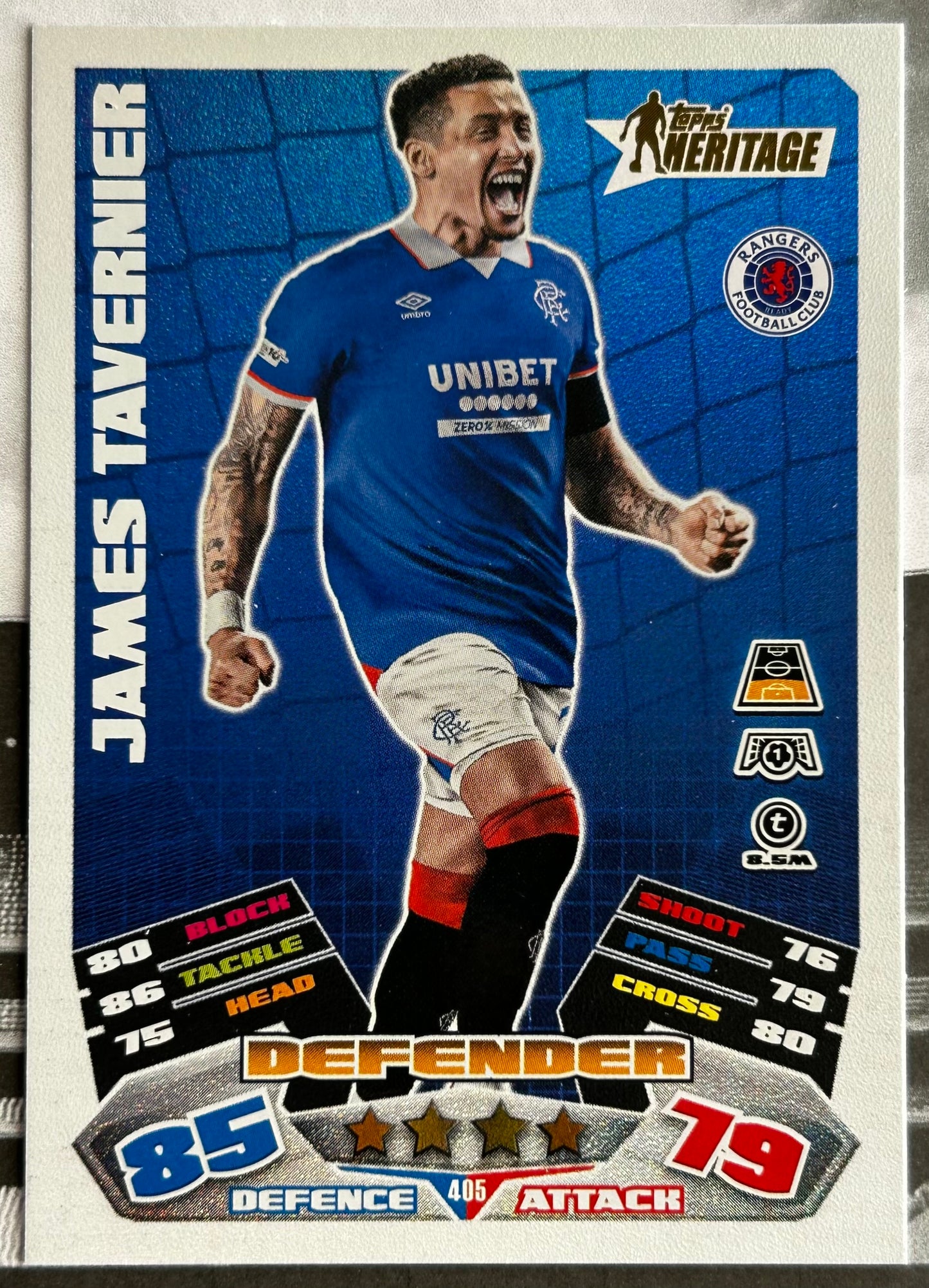 2025-26 Topps UCC Match Attax - HERITAGE Rainbow Plus Foil (#379-#405) 1:3 packs