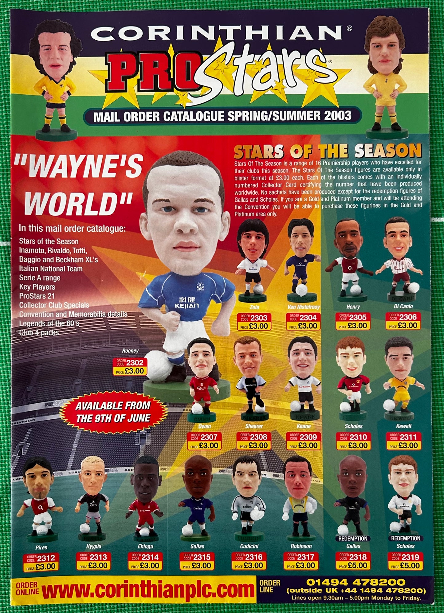 Corinthian ProStars Mail Order Catalogue - Spring / Summer 2003