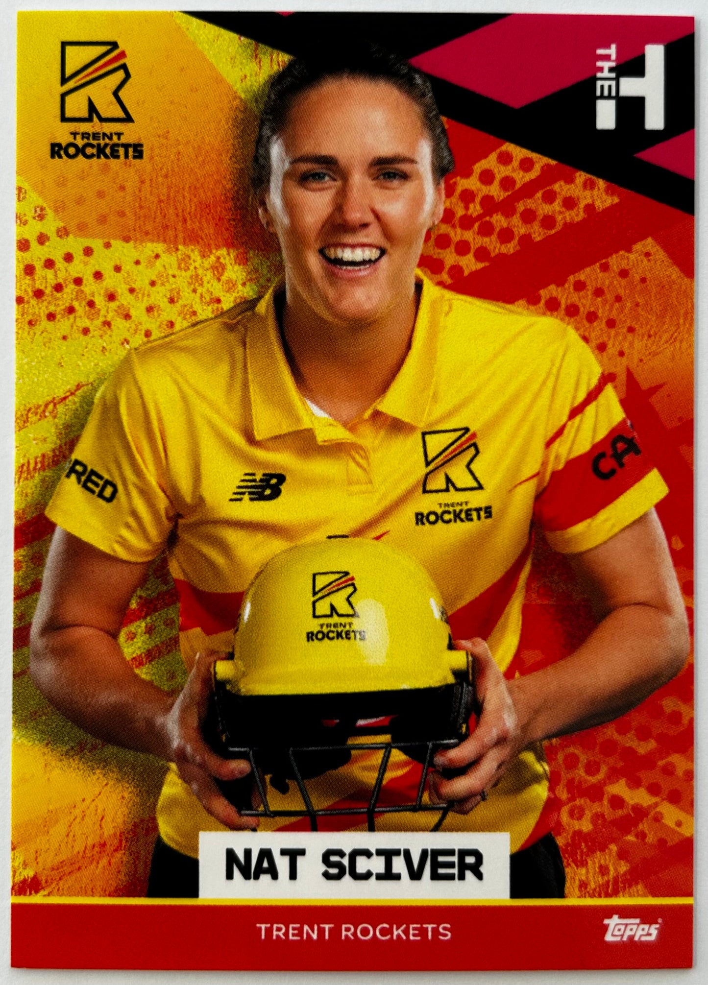 Topps The Hundred 2022 Trading Card Collection - NAT SCIVER (Trent Rockets)