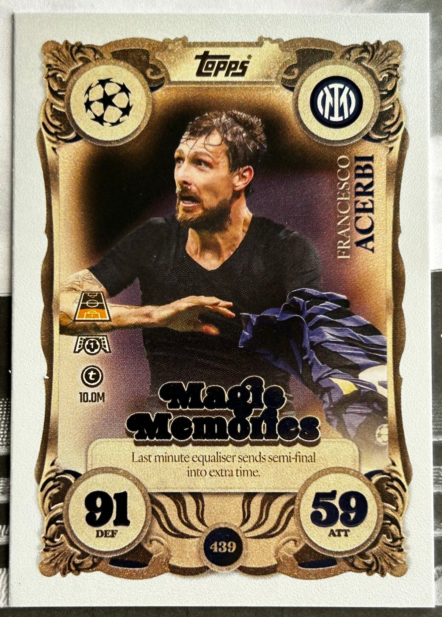 2025-26 Topps UCC Match Attax - MAGIC MEMORIES Rainbow Plus Foil (#424-#441) 1:3 packs