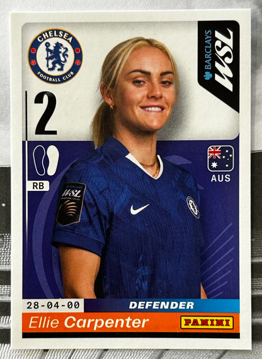 Panini Barclays Women's Super League 2026 Sticker Collection - ELLIE CARPENTER (CHELSEA) #140