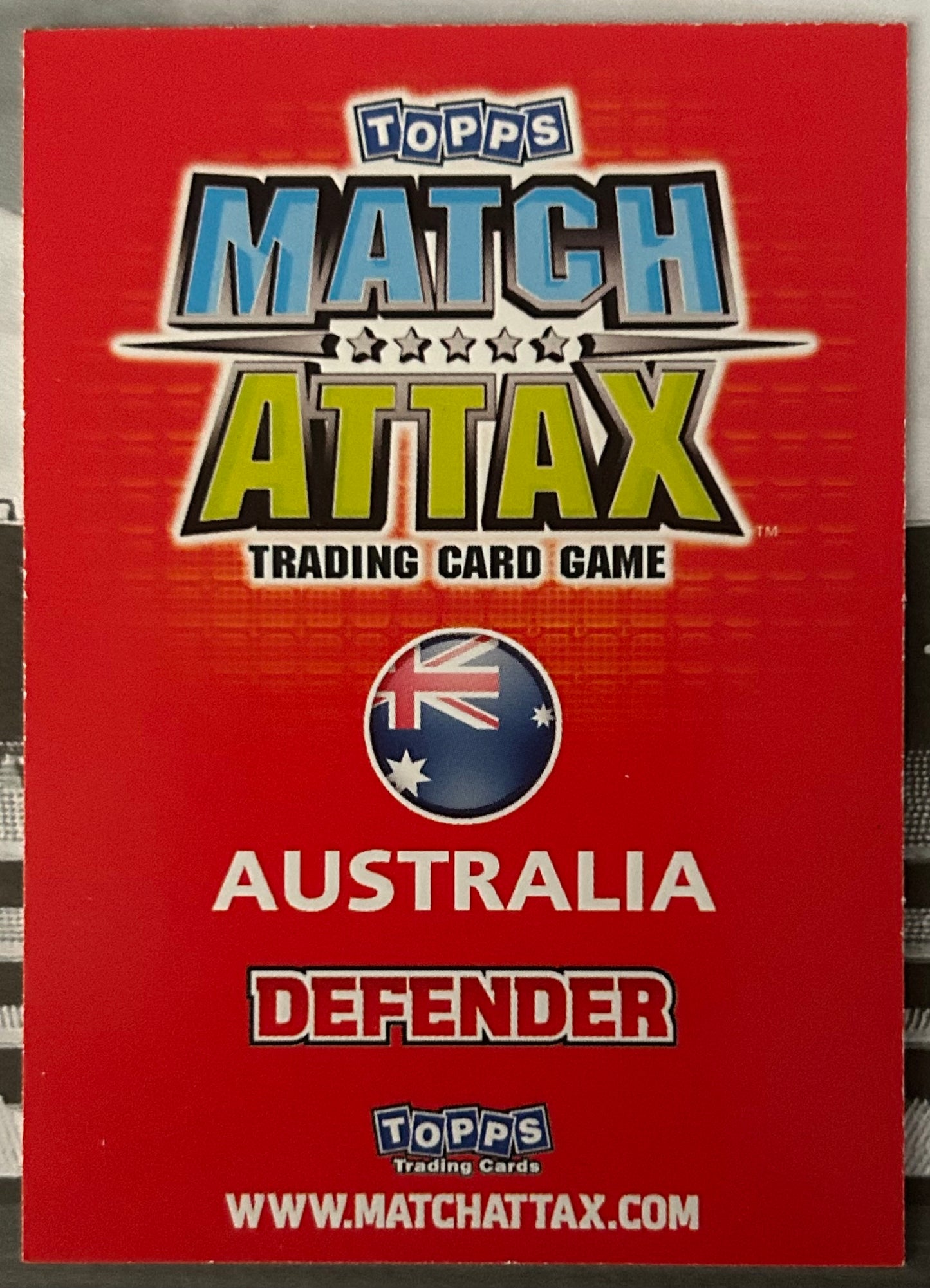 Topps Match Attax England World Cup 2010 - LUKE WILKSHIRE (AUSTRALIA) Socceroos #17