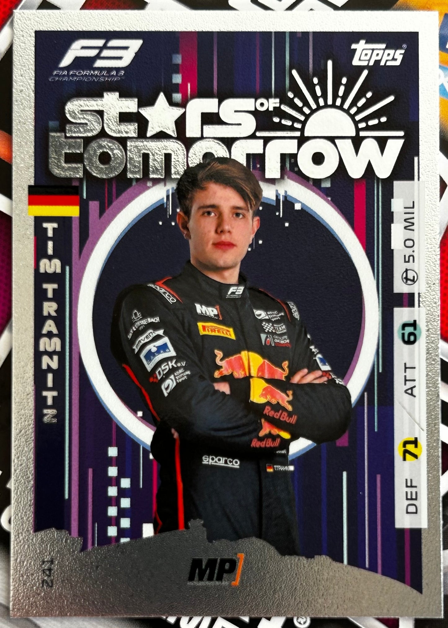 Topps F1 Turbo Attax 2025 - Single STARS OF TOMORROW, RAINMASTER & MEME MAYHEM Cards (#238 - #255)