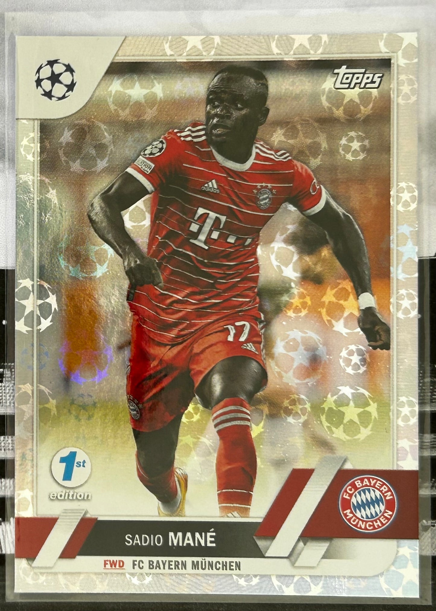 Topps UEFA Club Competitions 1st Edition 2022-23 - SADIO MANE (BAYERN MUNICH) Starball #200