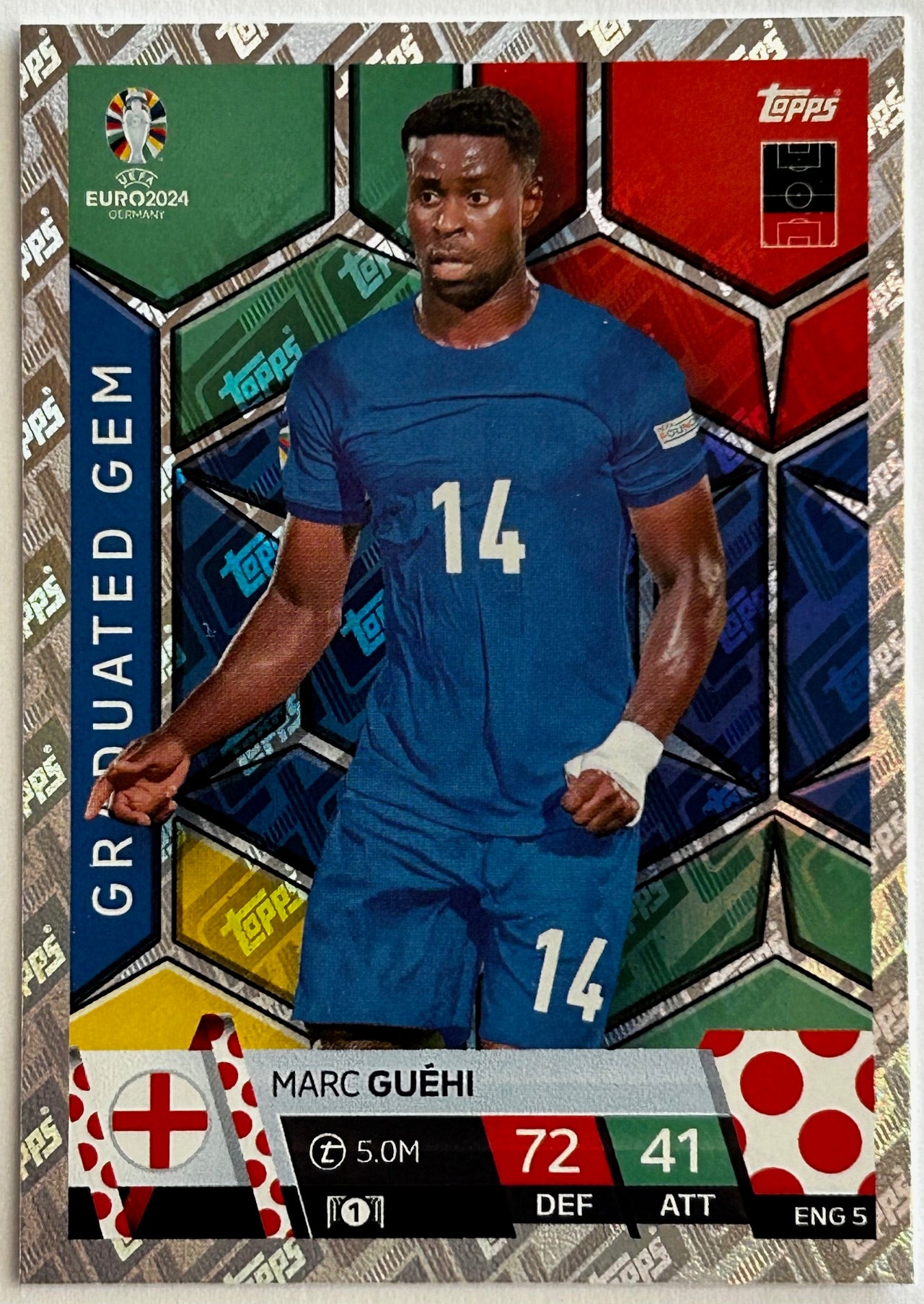 Topps Match Attax UEFA EURO 2024 - Single ENGLAND Cards (ENG 1 - ENG 18)