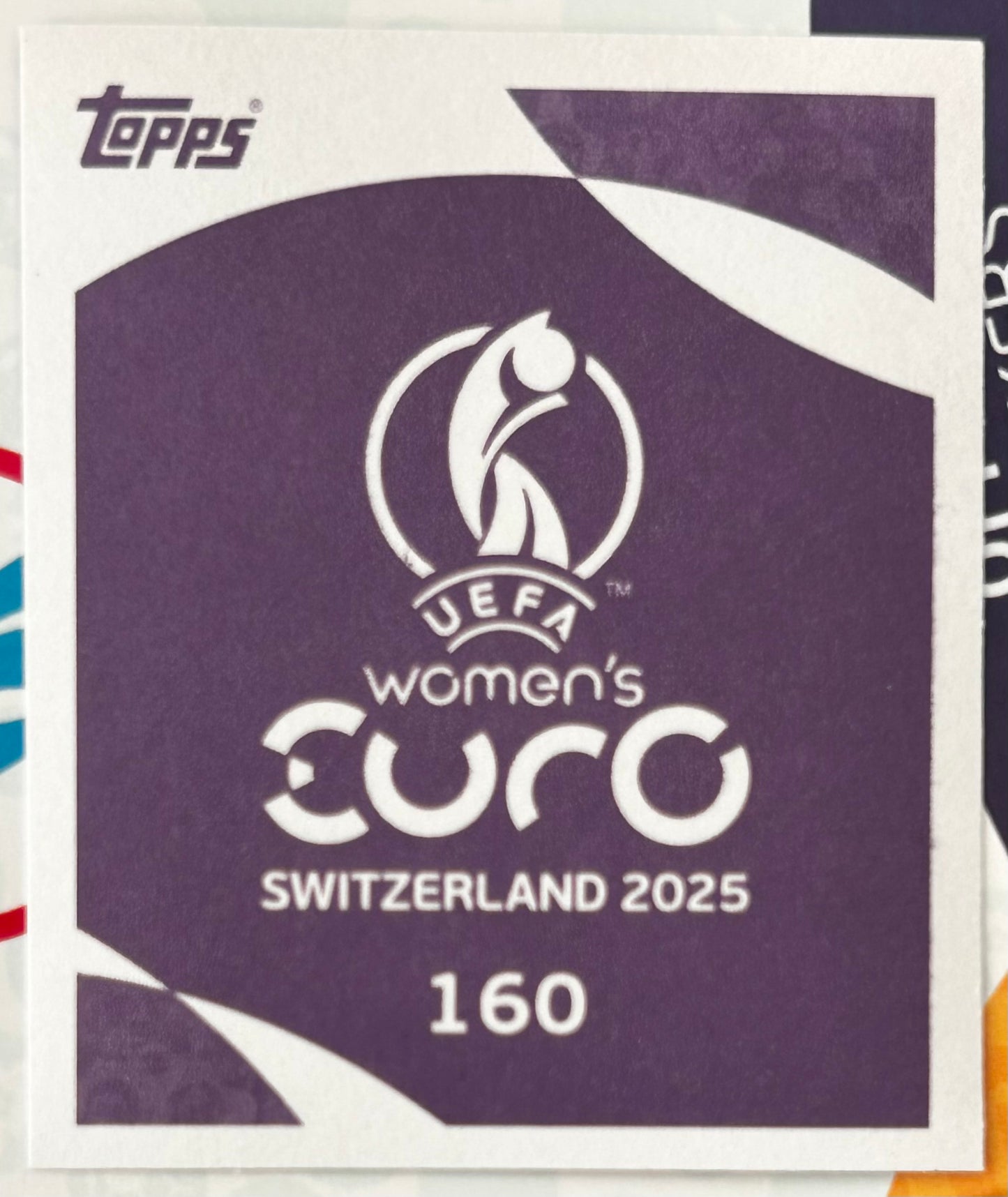 Topps UEFA Women's EURO 2025 Sticker Collection - SARI KEES (BELGIUM) Shining Stars Holo Foil #160