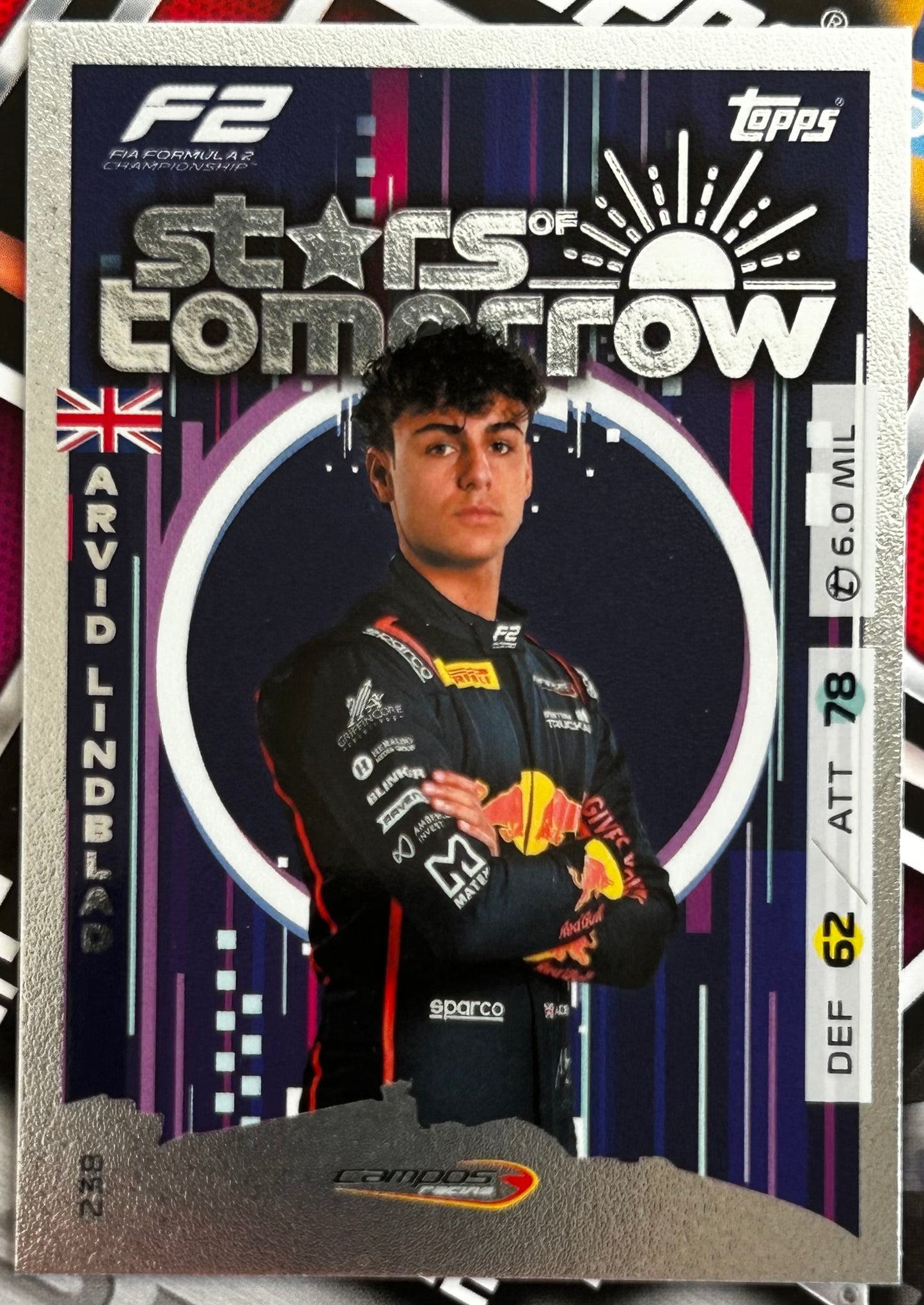Topps F1 Turbo Attax 2025 - Single STARS OF TOMORROW, RAINMASTER & MEME MAYHEM Cards (#238 - #255)