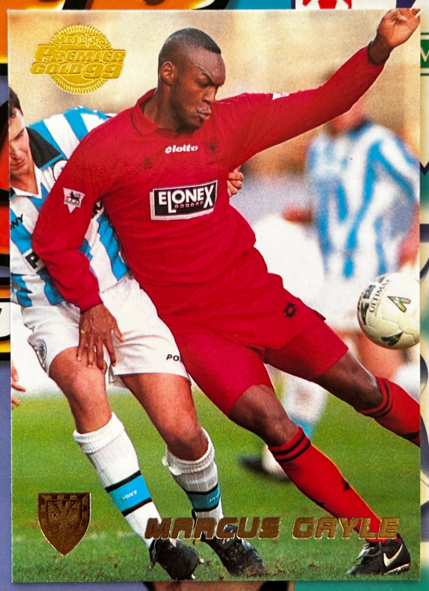 Merlin's Premier Gold 99 Trading Cards - MARCUS GAYLE (WIMBLEDON) #150