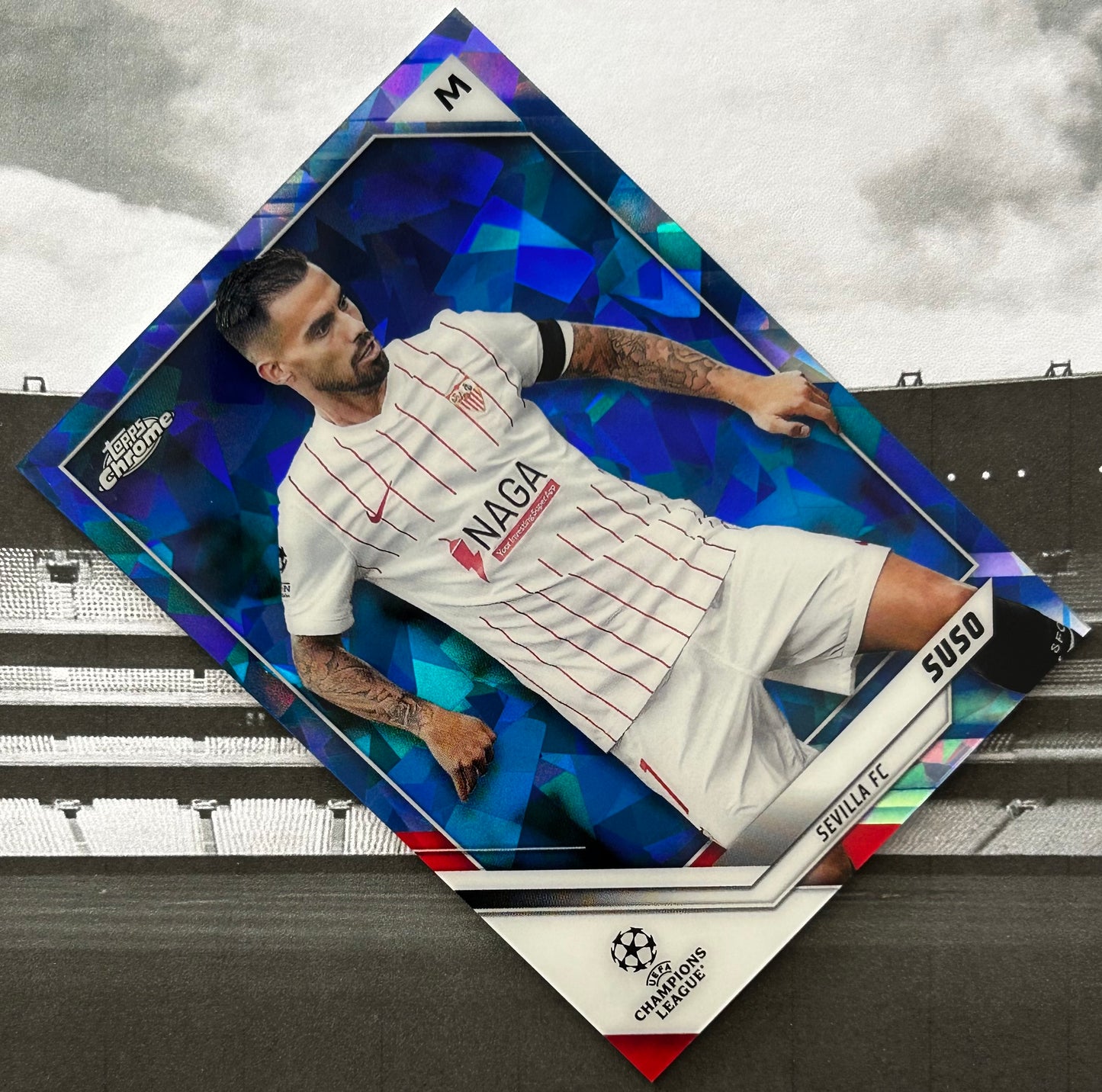 Topps UEFA Chrome Sapphire 2021-22 - SUSO (SEVILLA FC) #169