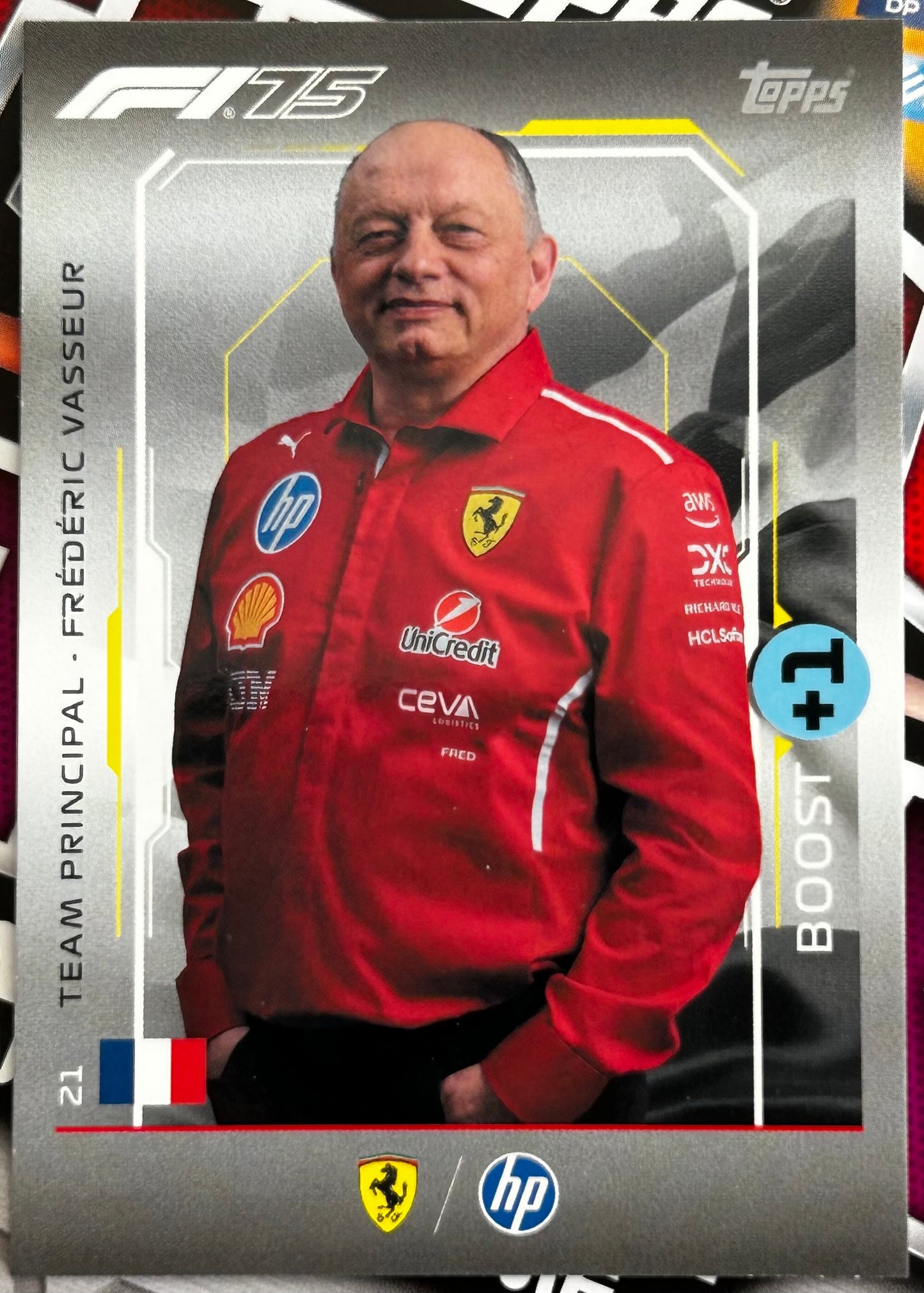 Topps F1 Turbo Attax 2025 - Single SCUDERIA FERRARI Cards (#19 - #27)