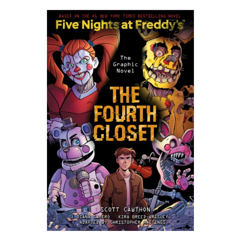 FNAF Books - FIVE NIGHTS AT FREDDY'S: THE FOURTH CLOSET GRAPHIC NOVEL by Scott Cawthon