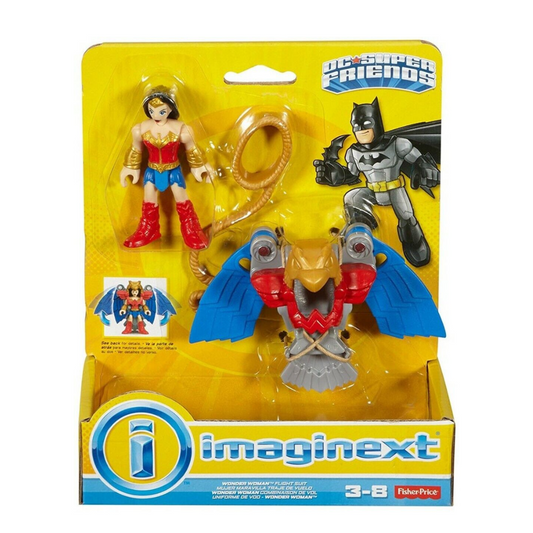 Fisher Price DC Super Friends imaginext - WONDER WOMAN FLIGHT SUIT