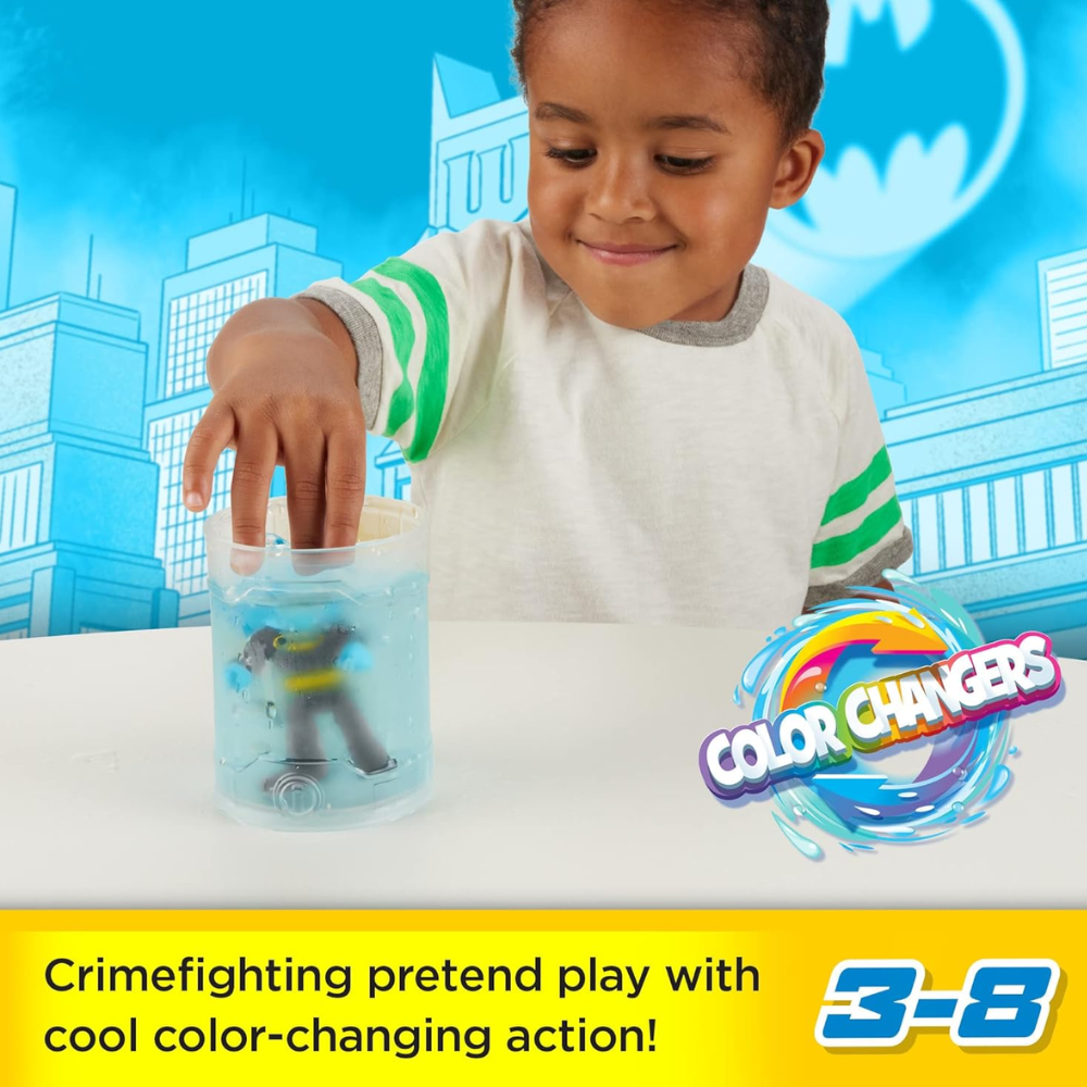 Fisher Price DC Super Friends imaginext - BATMAN & TWO-FACE Color Changers