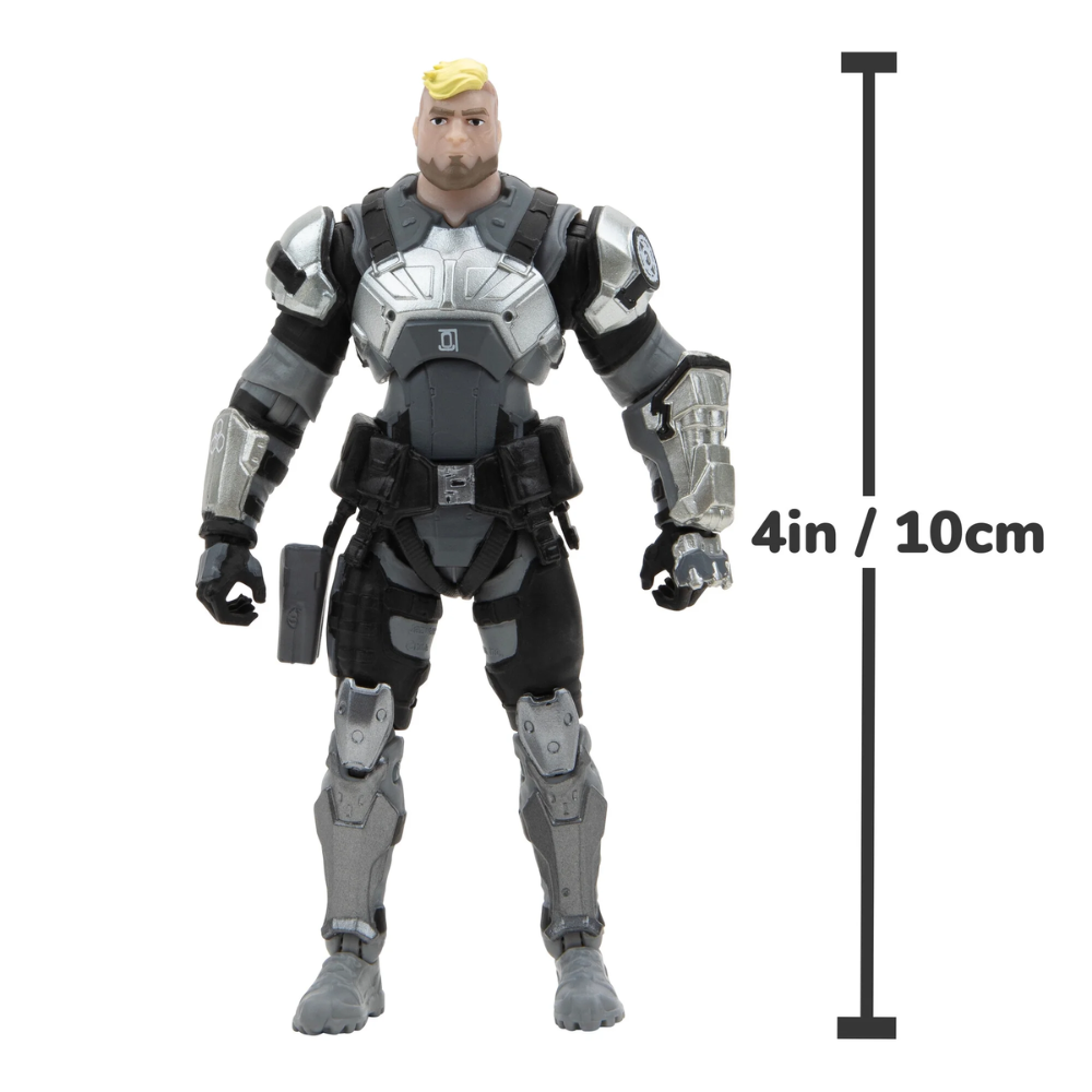Jazwares Fortnite Solo Mode 4" Action Figure - Gunnar #283 (Series 25)