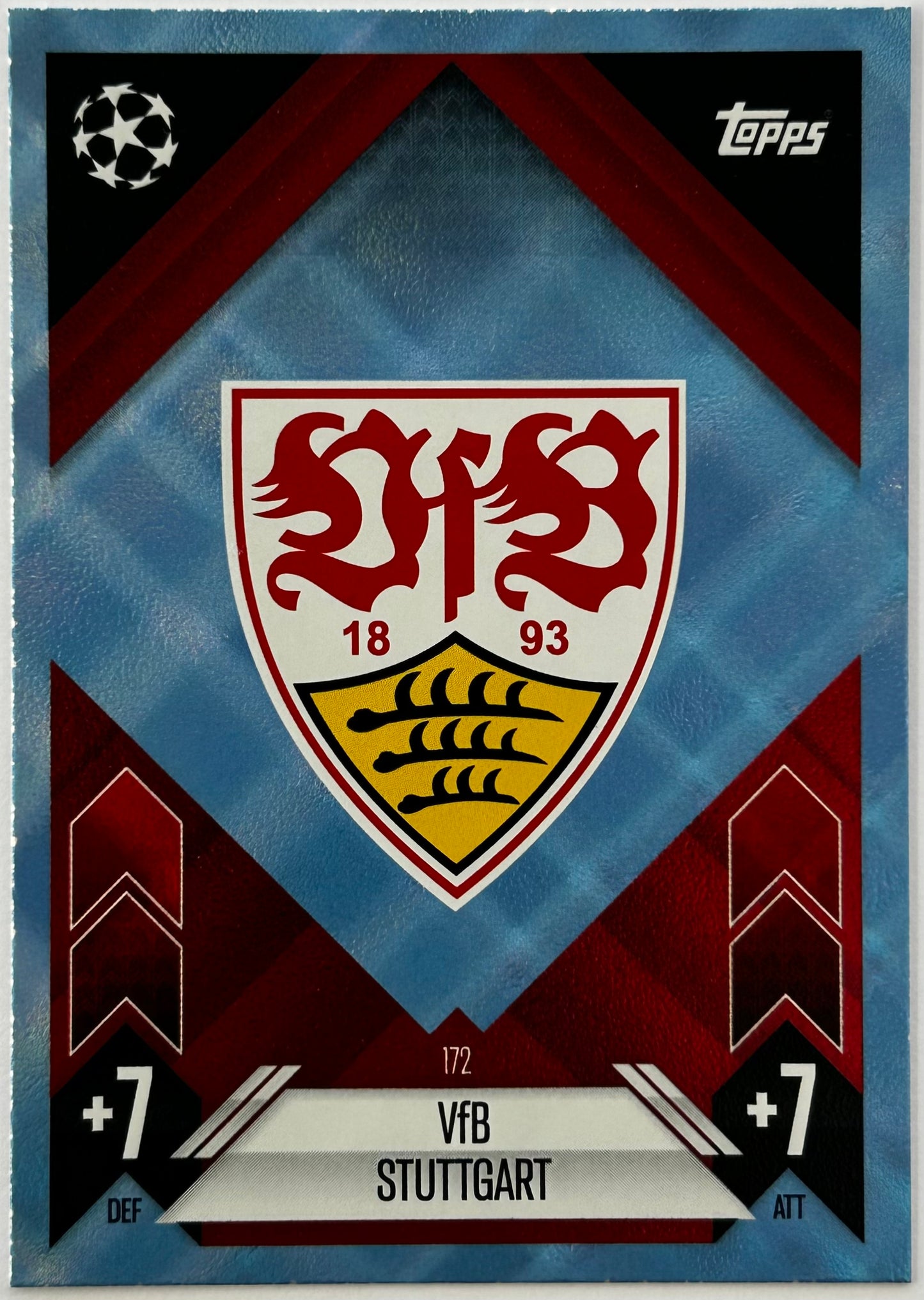 Topps 2024-25 Match Attax UEFA - Single CRYSTAL PARALLEL Cards
