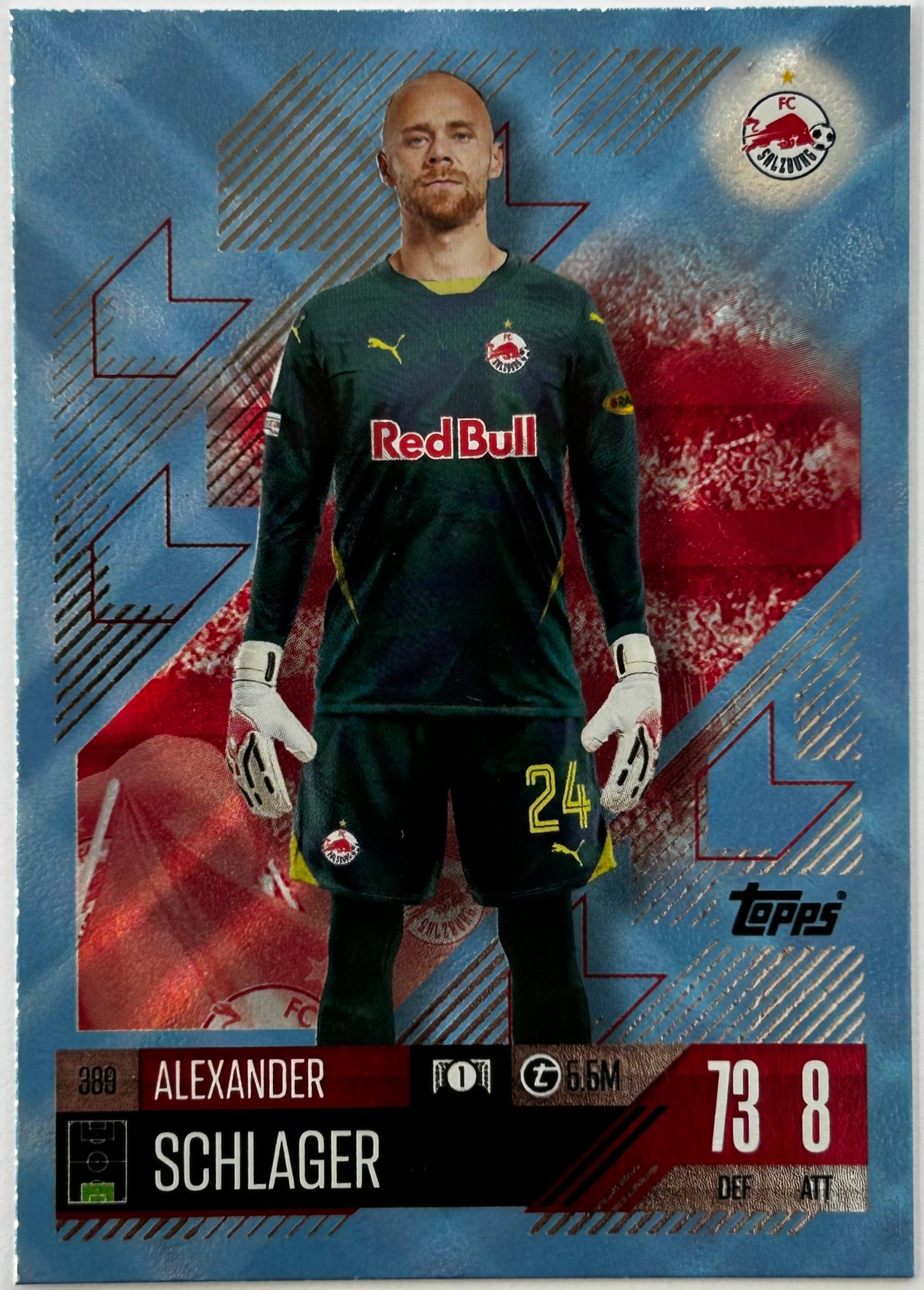 Topps 2024-25 Match Attax UEFA - Single CRYSTAL PARALLEL Cards