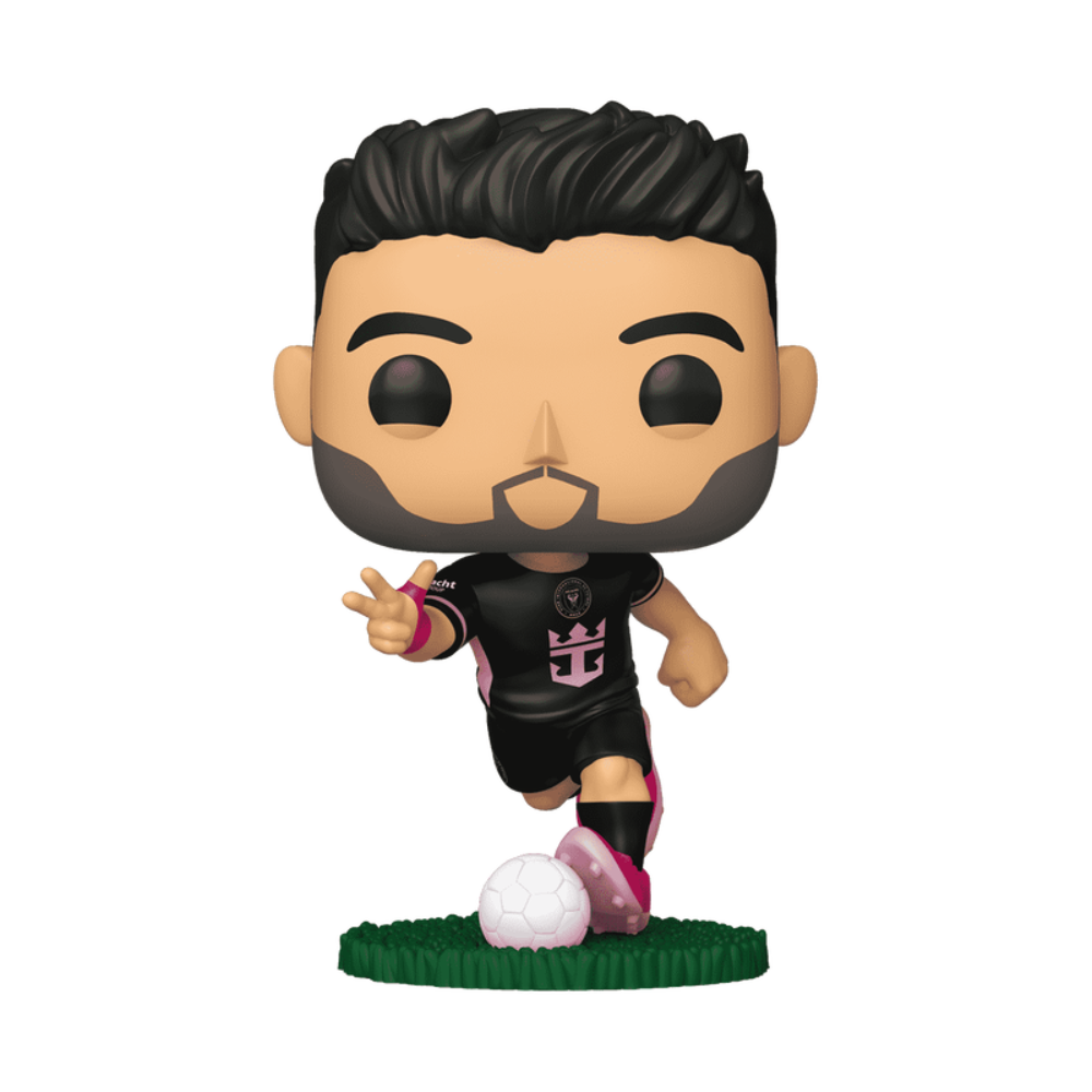 PRE-ORDER: Funko Pop! Vinyl Football - INTER MIAMI CF Set of 4 in Away Kit (inc Messi & Suarez)
