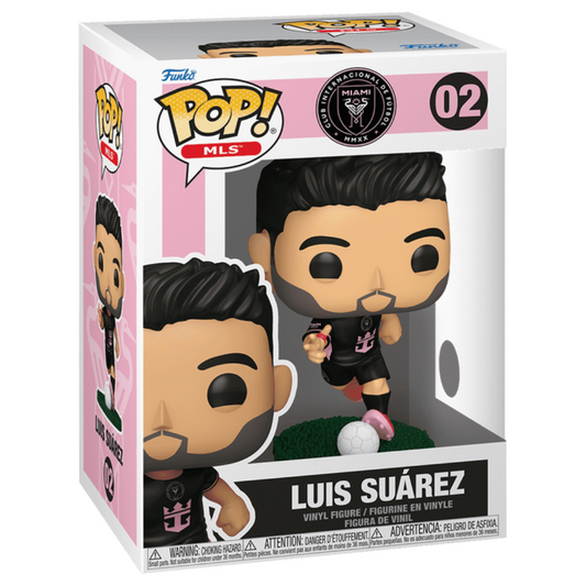 PRE-ORDER: Funko Pop! Vinyl Football - LUIS SUAREZ (INTER MIAMI CF) Away Kit #02