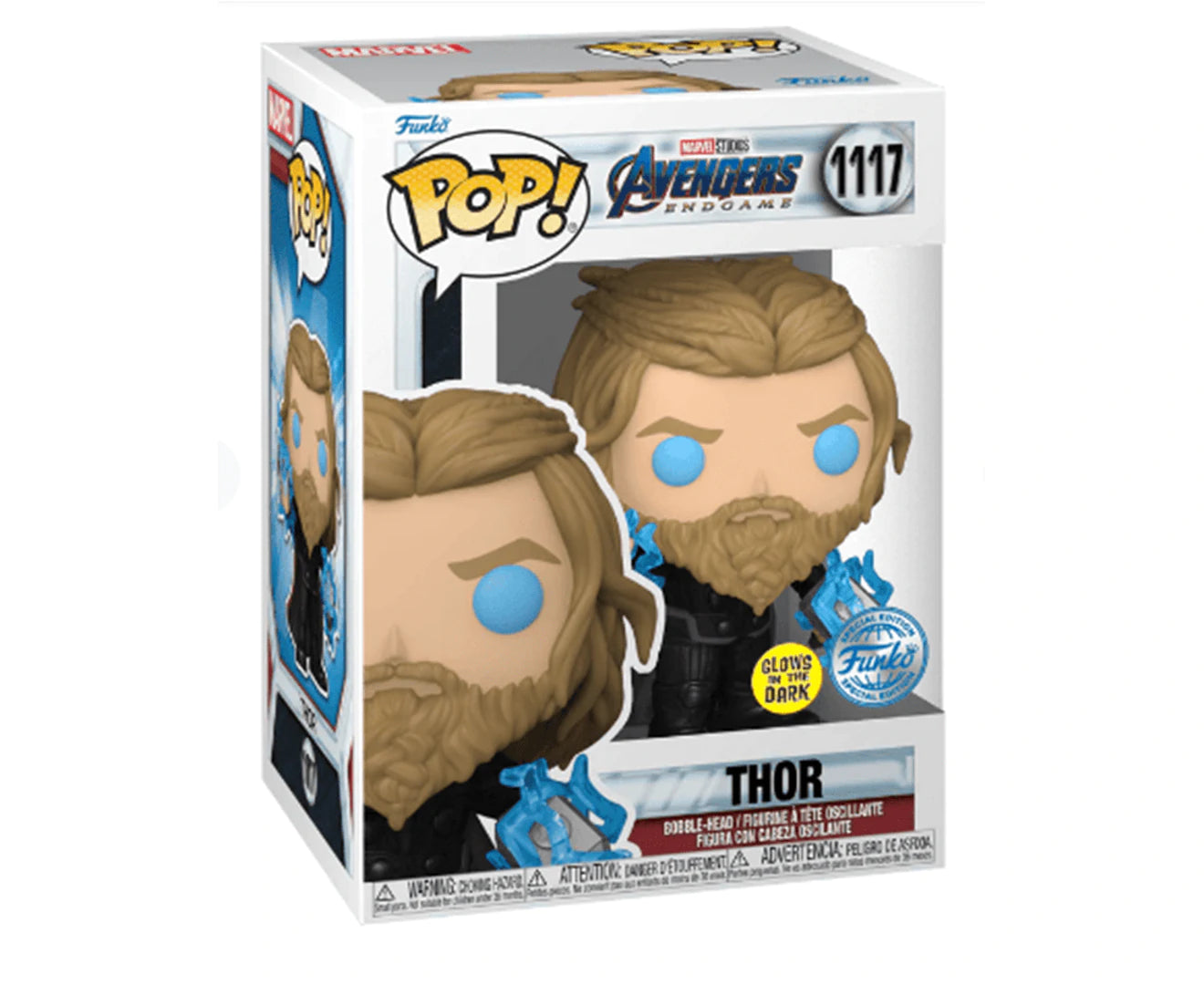 Funko Pop! Vinyl Marvel - THOR Avengers Endgame (Glow in Dark - Special Edition) #1117