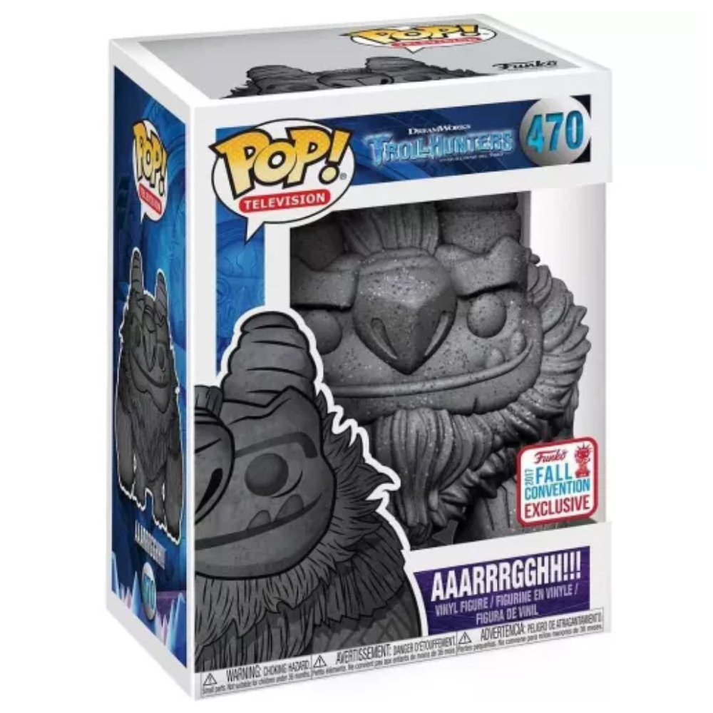 Funko Pop! Vinyl Television - AAARRRGGHH!!! Dreamworks Trollhunters (2017 NY Fall Convention Exclusive) #470