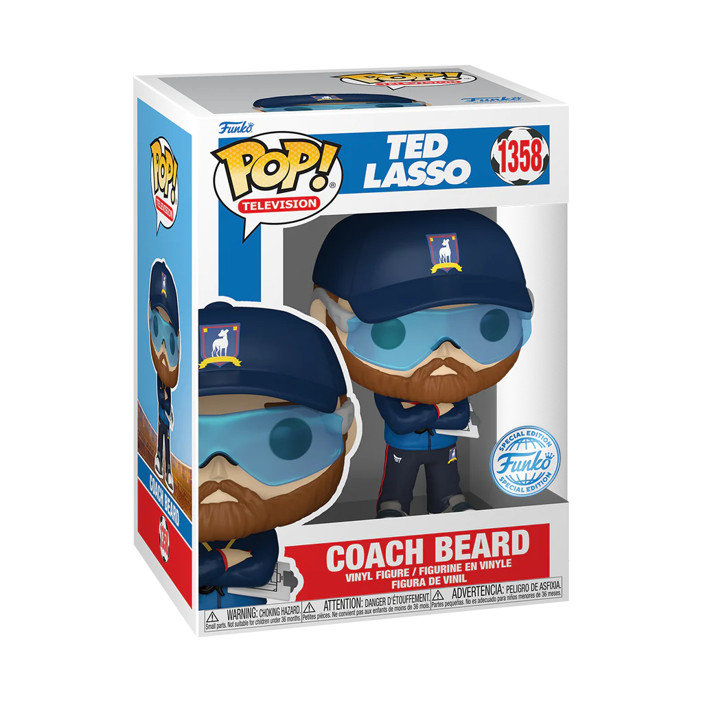 Funko Pop! Vinyl Television - COACH BEARD Ted Lasso (Special Edition) #1358
