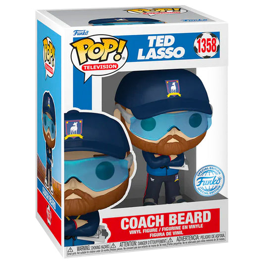 Funko Pop! Vinyl Television - COACH BEARD Ted Lasso (Special Edition) #1358