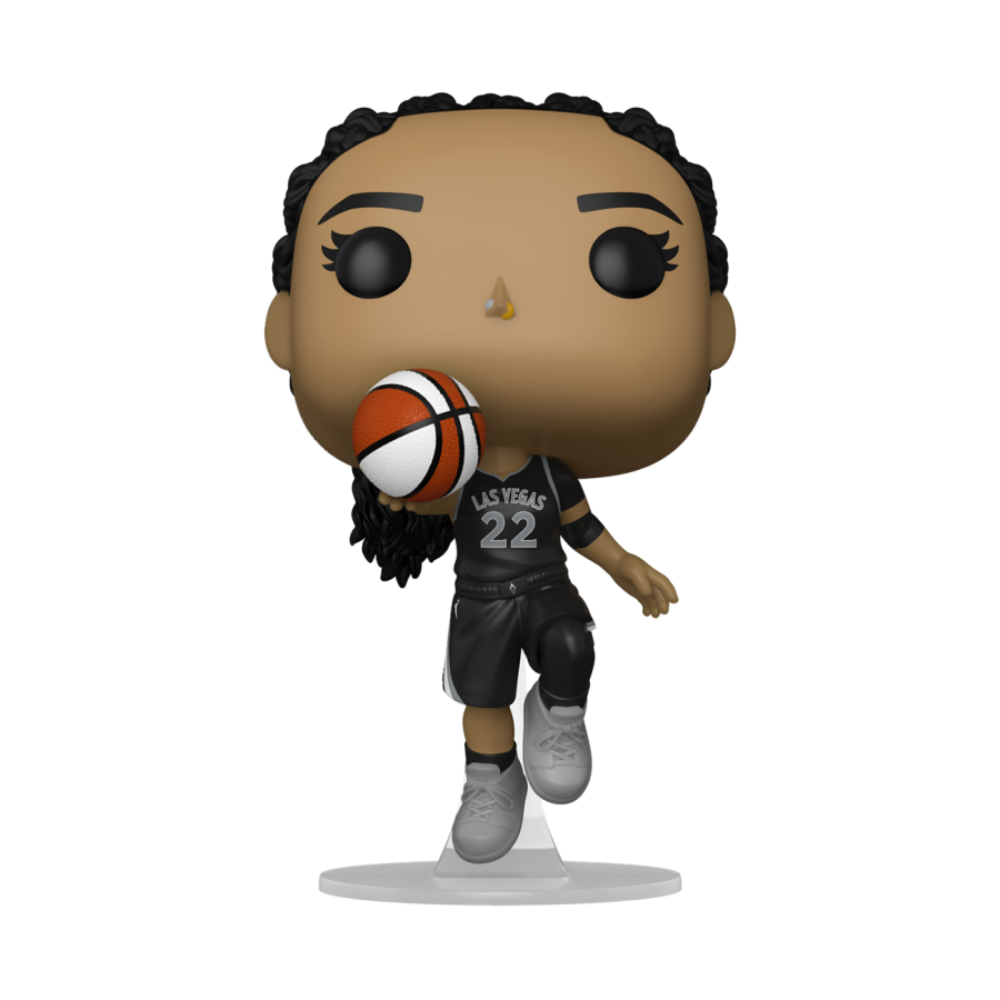 PRE-ORDER: Funko Pop! Vinyl WNBA Basketball - A'JA WILSON (LAS VEGAS ACES) #01