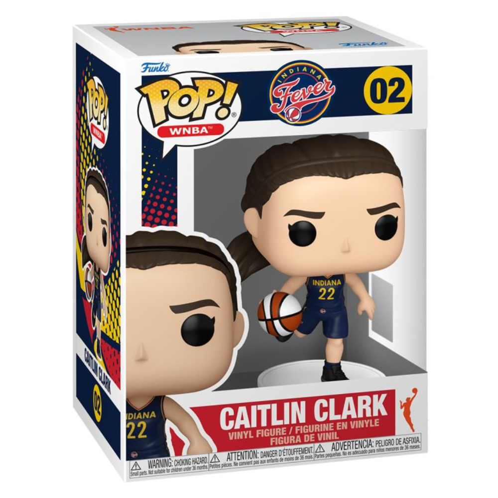 PRE-ORDER: Funko Pop! Vinyl WNBA Basketball - CAITLIN CLARK (INDIANA FEVER) #02