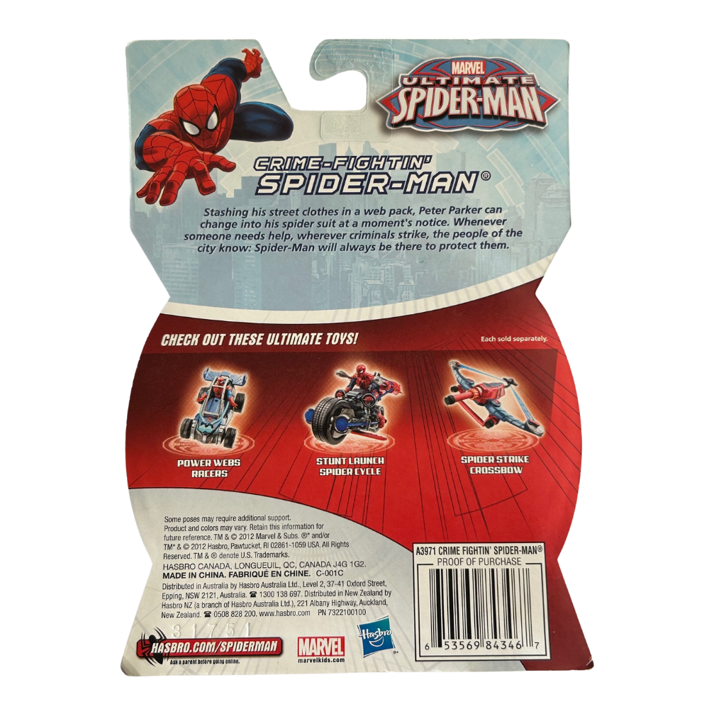 Hasbro 3.75" Action Figure - Marvel Ultimate Spider-Man CRIME-FIGHTIN' SPIDER-MAN