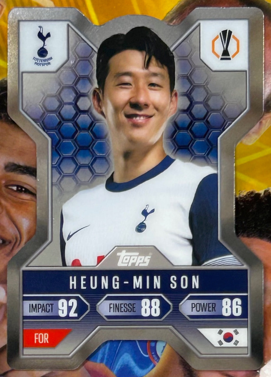 Topps 2024-25 Match Attax Extra UEFA - HEUNG-MIN SON (TOTTENHAM) Chrome X #CX1