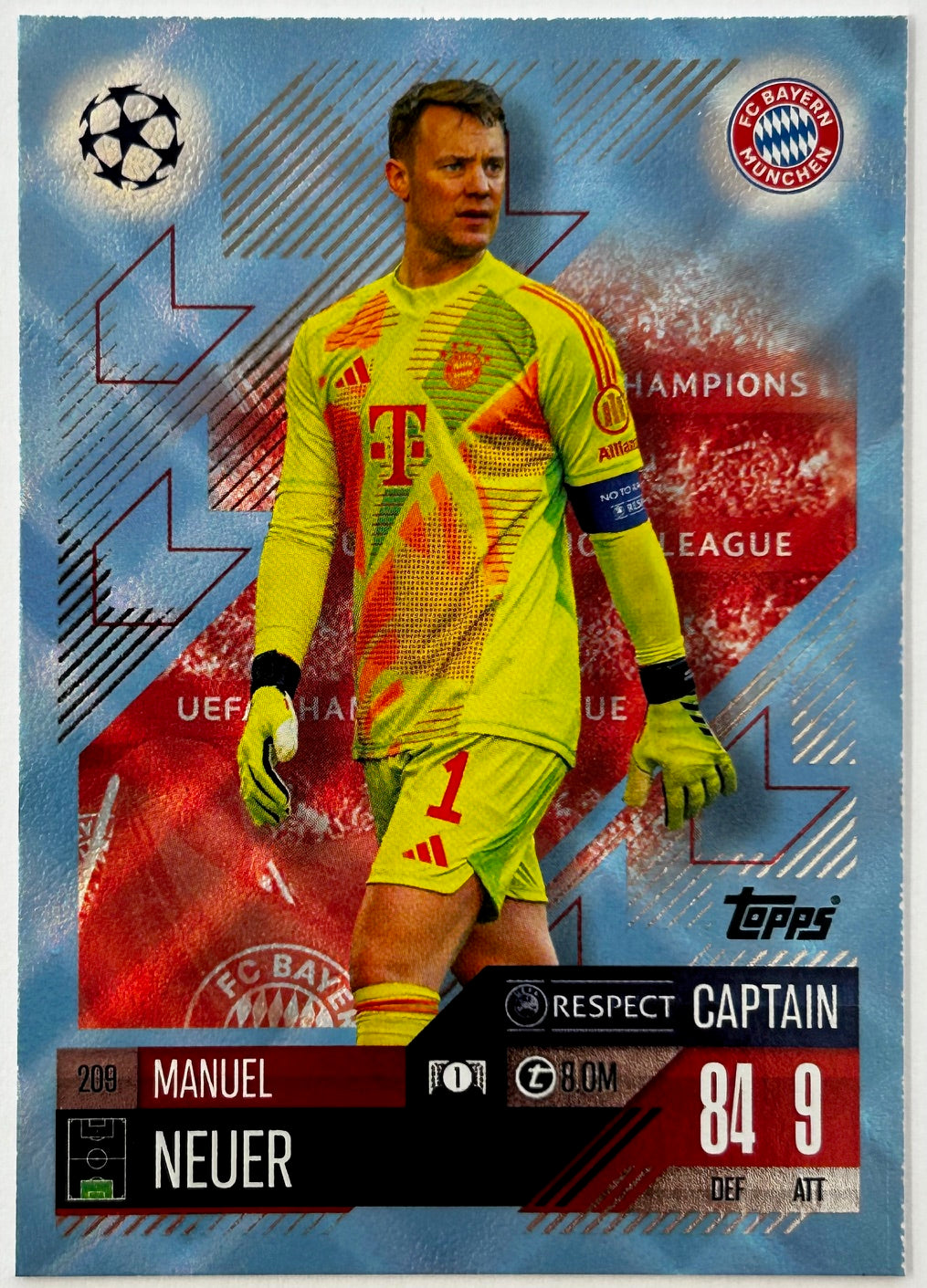 Topps 2024-25 Match Attax UEFA - Single CRYSTAL PARALLEL Cards