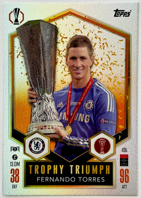 Topps 2024-25 Match Attax UEFA - FERNANDO TORRES (CHELSEA) Trophy Triumph #435