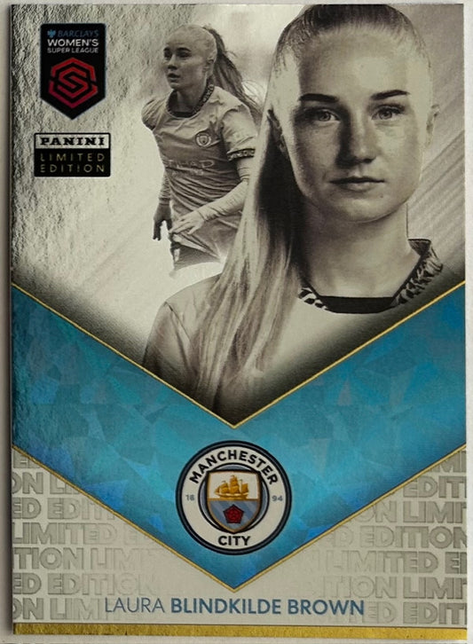 Panini Adrenalyn XL Barclays Women's Super League 2025 - LAURA BLINDKILDE BROWN (MANCHESTER CITY) Limited Edition