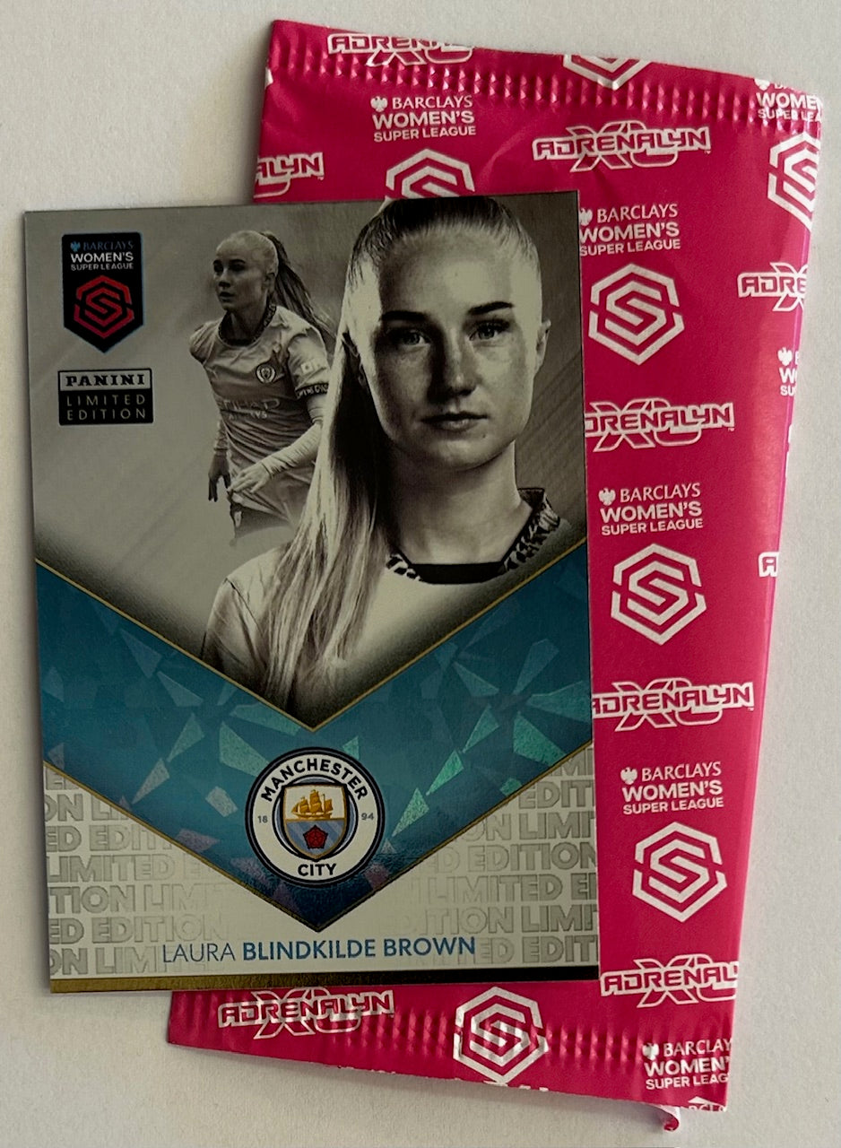 Panini Adrenalyn XL Barclays Women's Super League 2025 - LAURA BLINDKILDE BROWN (MANCHESTER CITY) Limited Edition